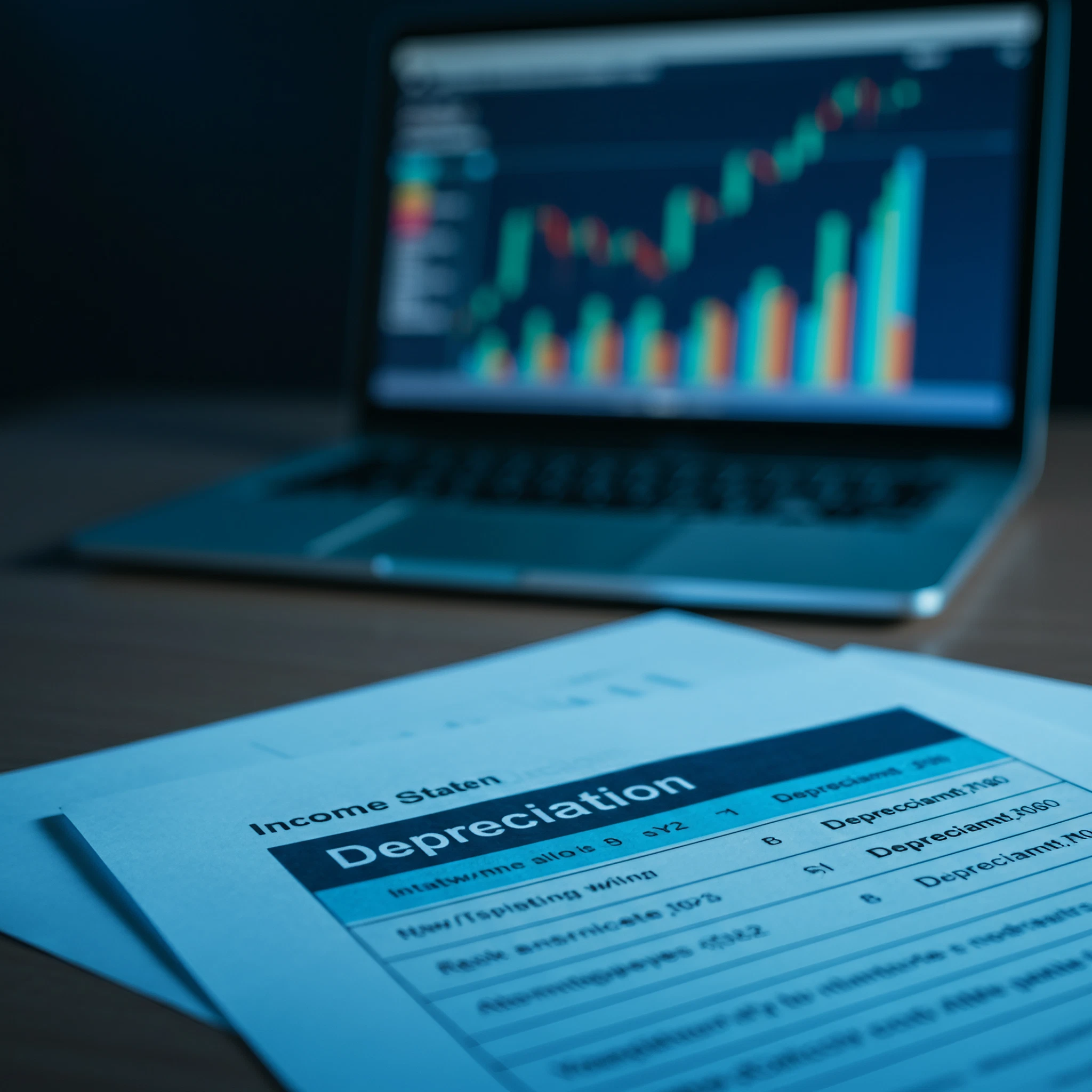 depreciation on income statement